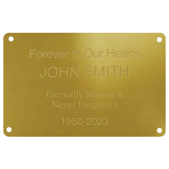 Memorial Plaque