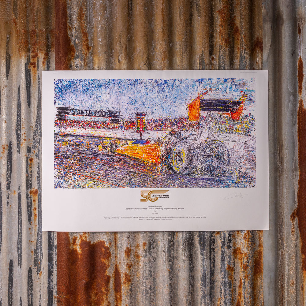 A1 Top Fuel Dragster Print