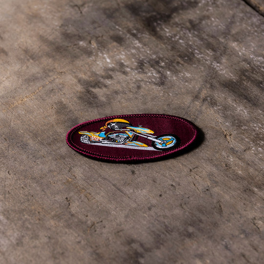 Bike Iron On Badge