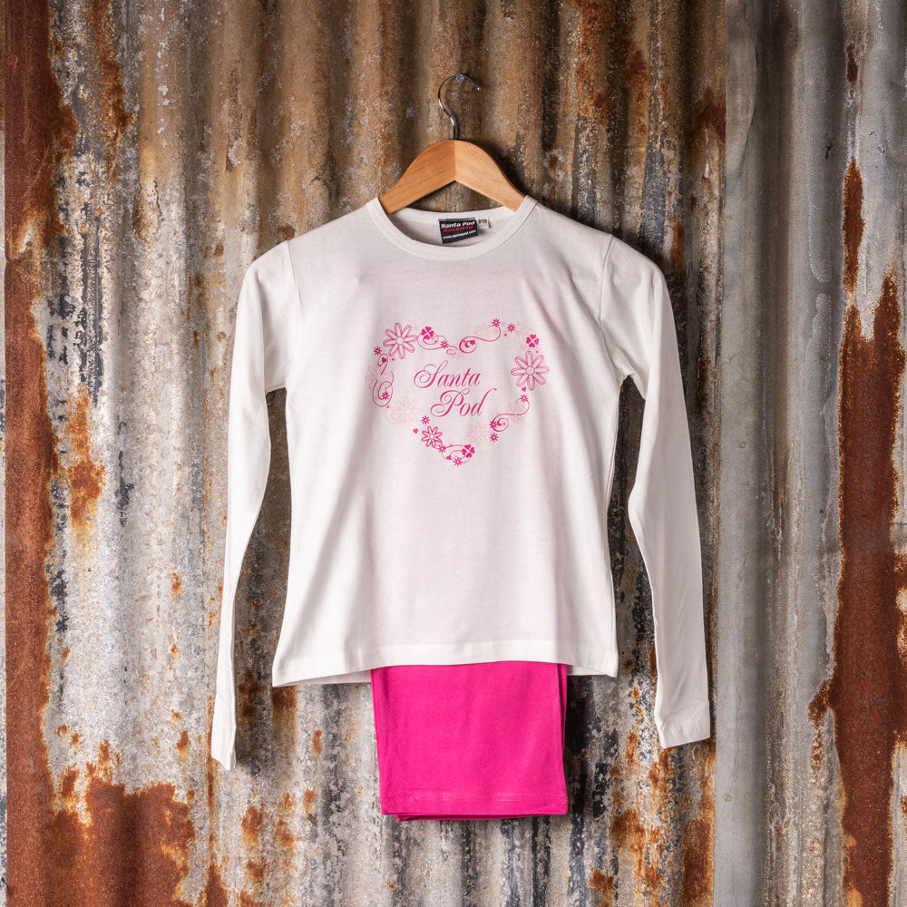 Kids Flower Pyjama Set