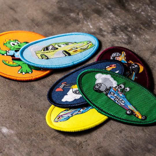 Bike Iron On Badge