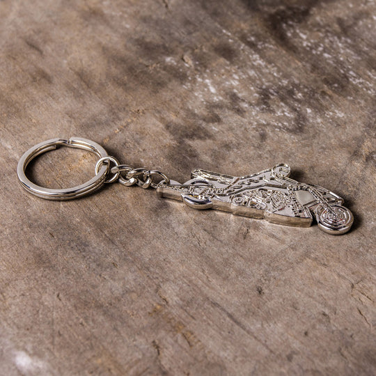 Drag Bike Keyring