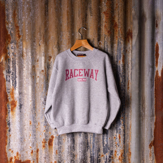 Kids Varsity Sweatshirt - Hibiscus Rose