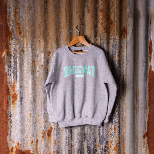 Kids Varsity Sweatshirt - Caribbean Blue