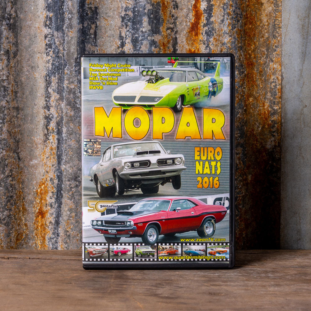 Mopar Euro Nationals DVD - 2016