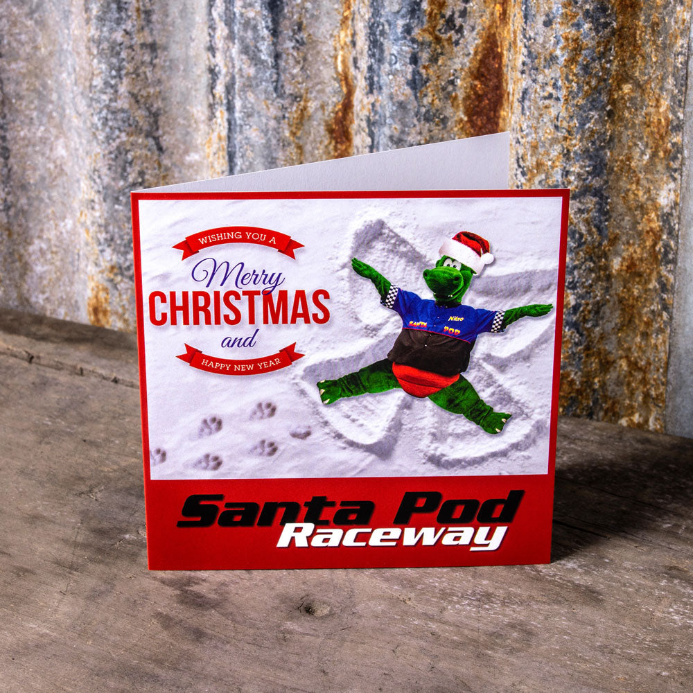 Nitro The Dragon Christmas Card