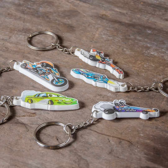 Cartoon Keyring
