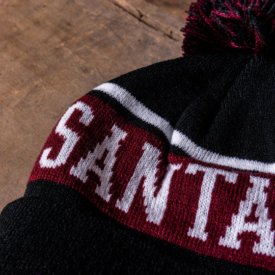 Two Tone Bobble Hat
