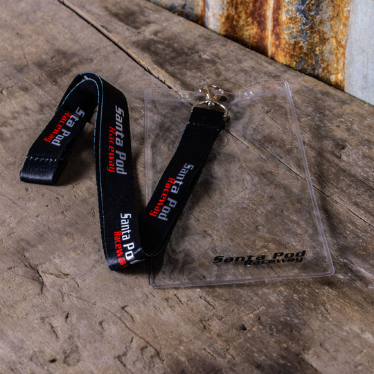 Serpentine Lanyard Ticket Holder