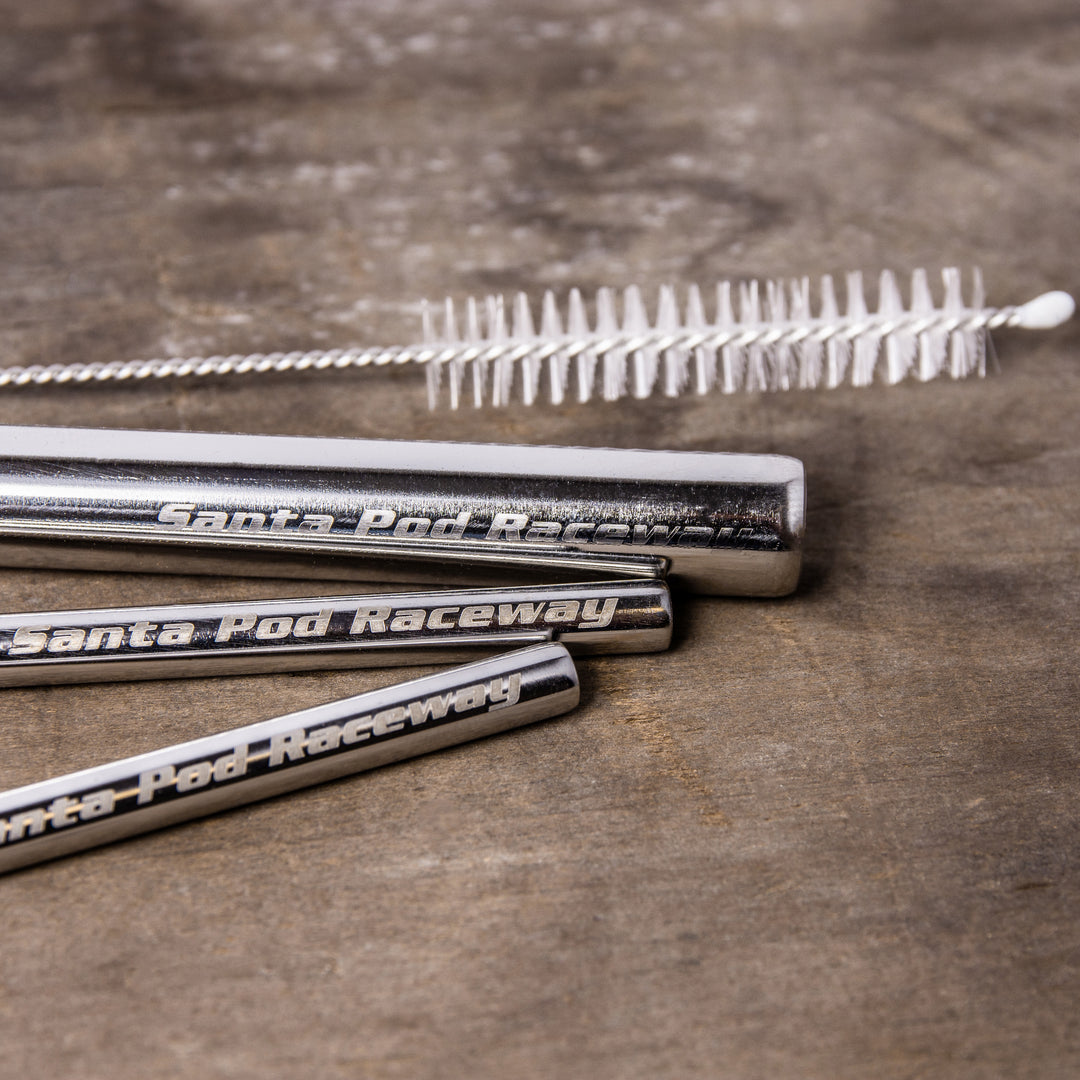 Aluminum Straw Set - 3 Pack