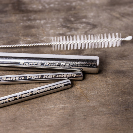 Aluminum Straw Set - 3 Pack