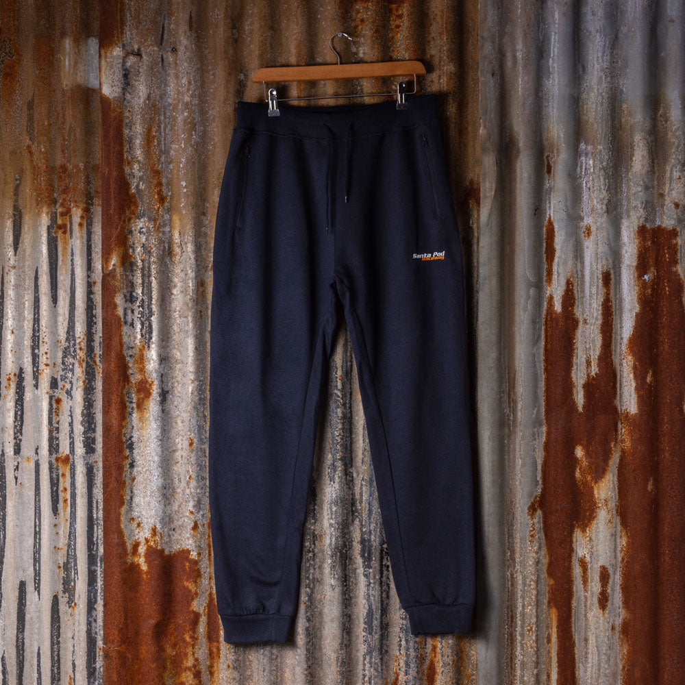 Navy Serpentine Joggers