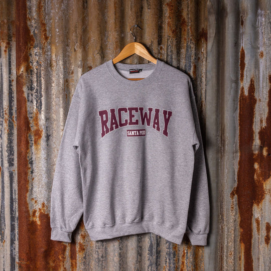 Retro Varsity Print Sweatshirt
