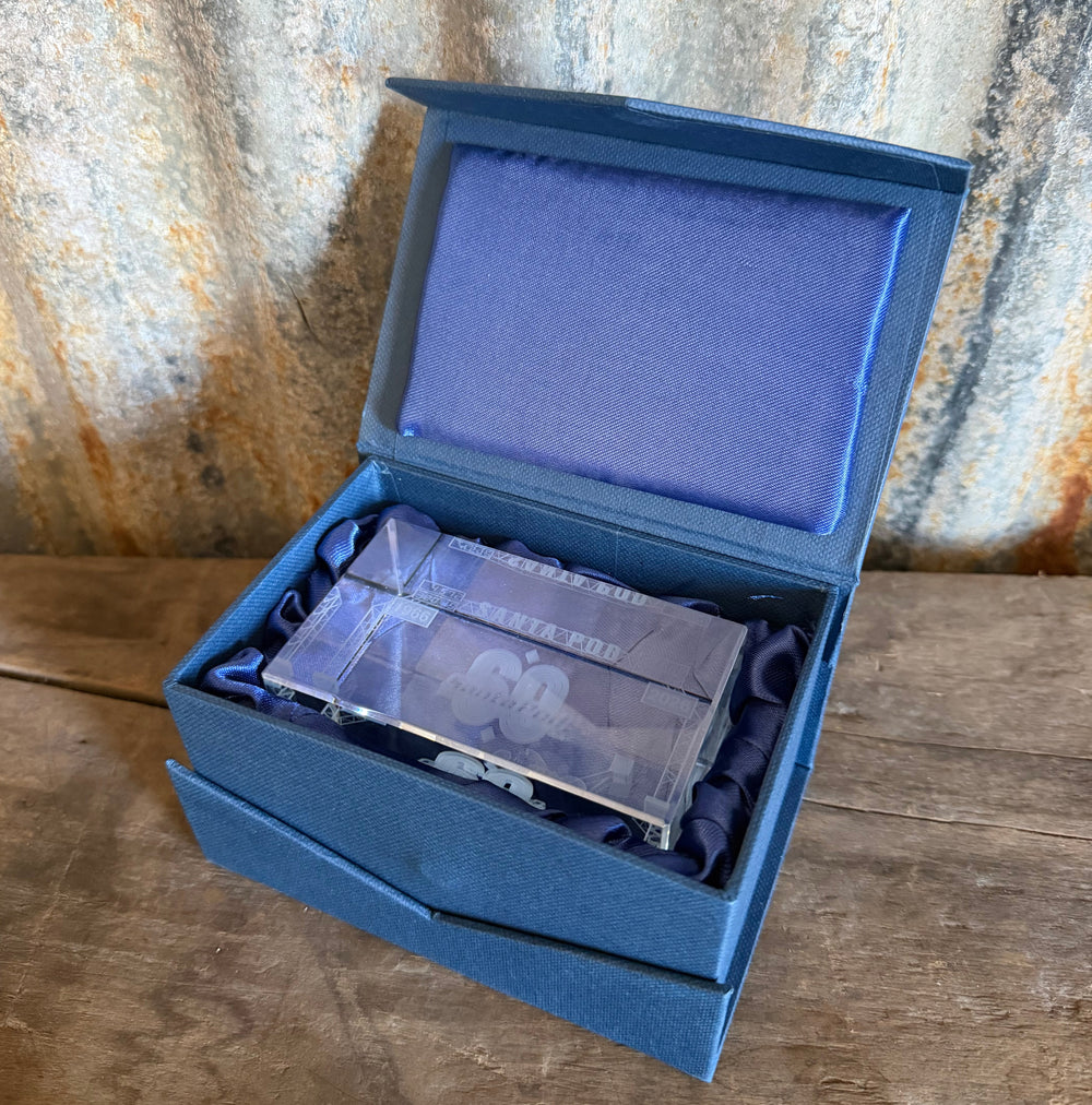 60th Paper Weight