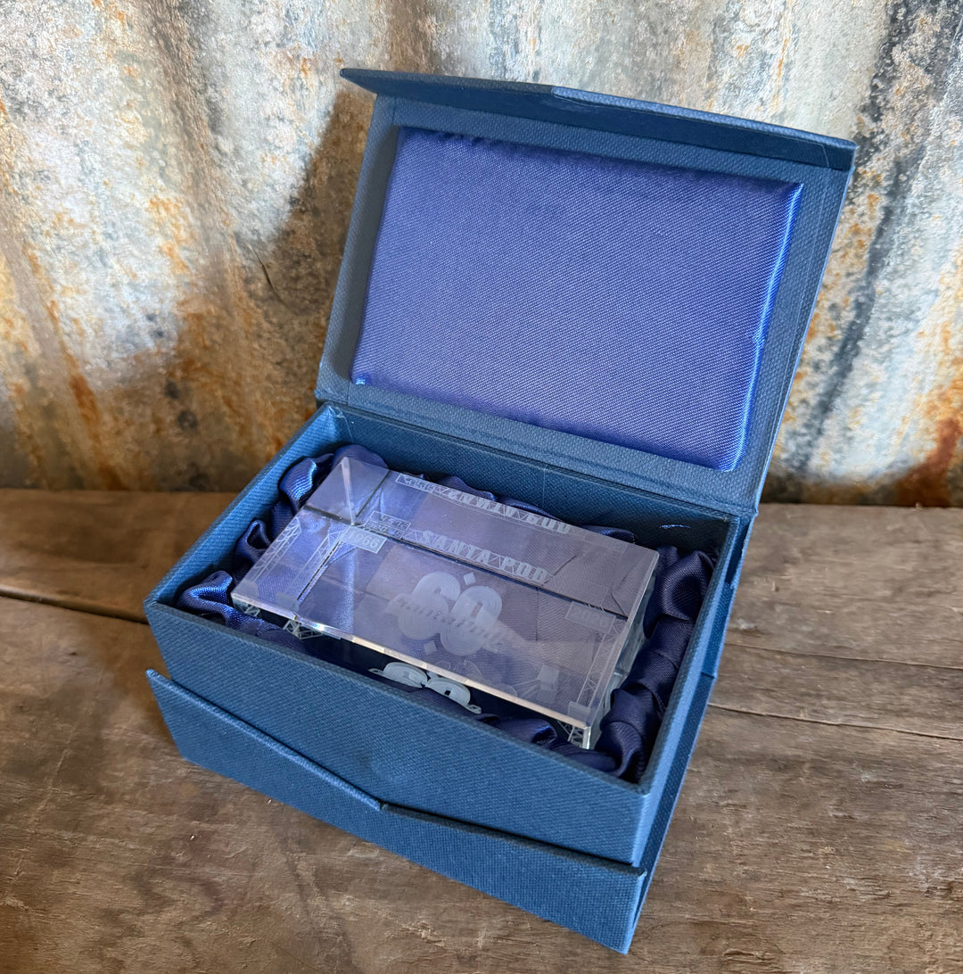 60th Paper Weight