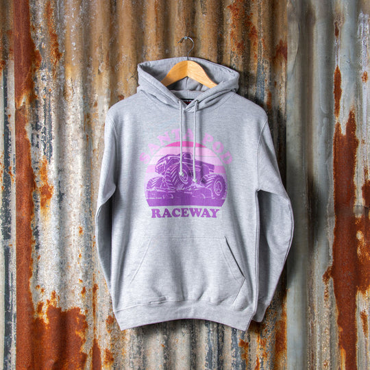 Adults Monster Truck Sunset Hoodie