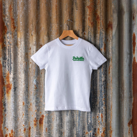 Kids Podzilla Action Tee - Green