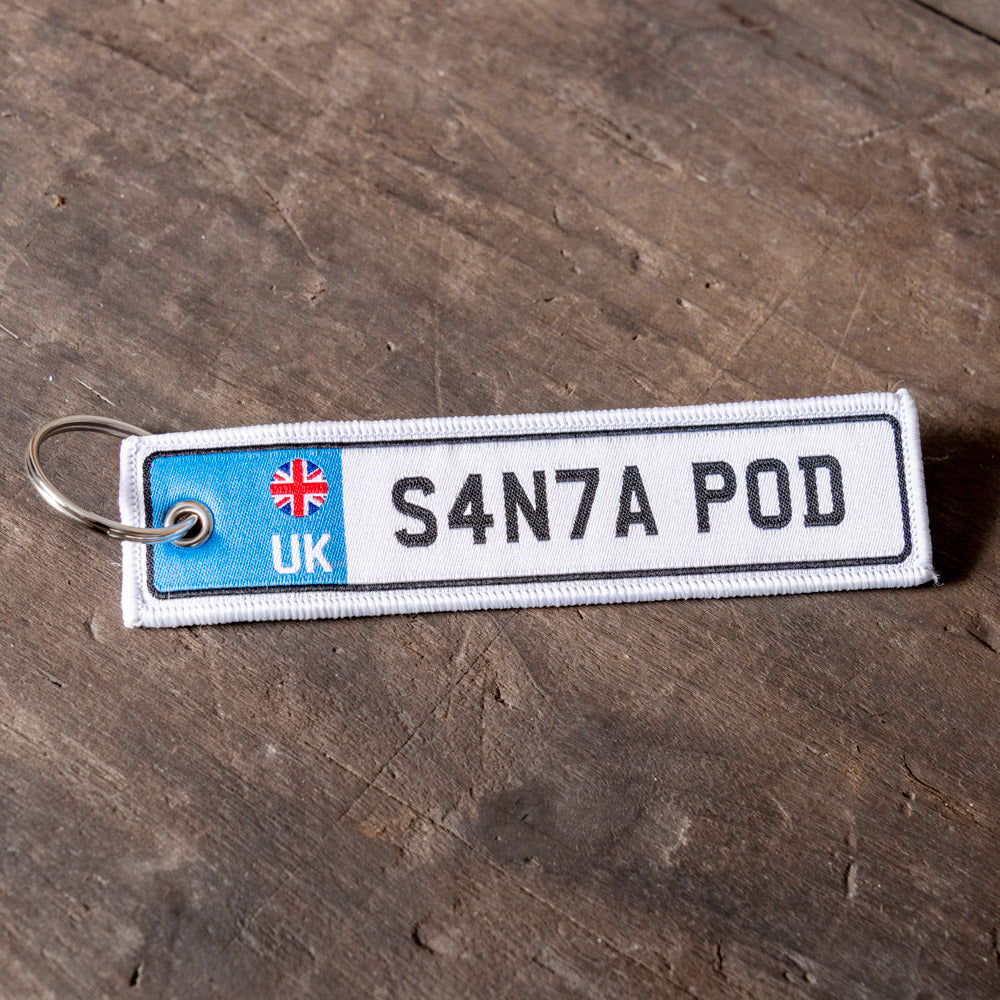 Number Plate Flight Tag