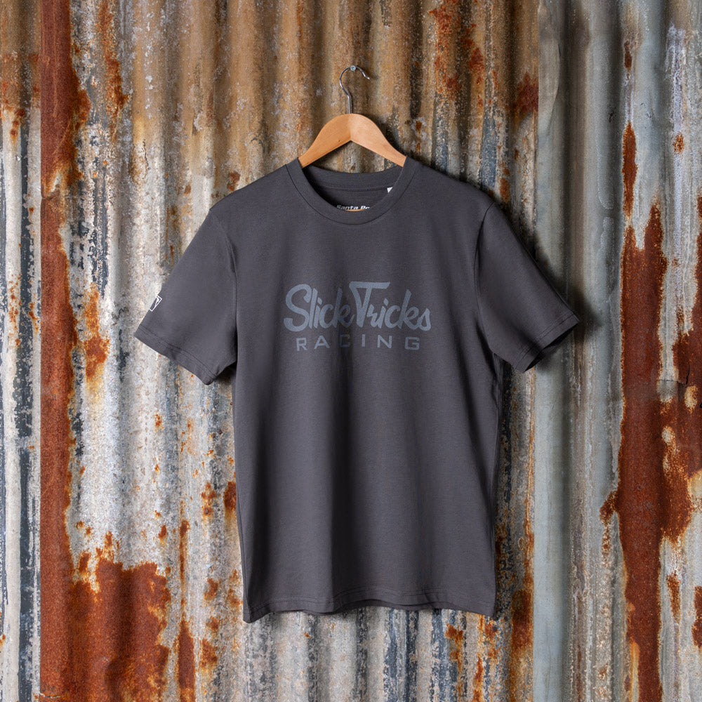 Slick Tricks Tonal Logo Tee - Grey