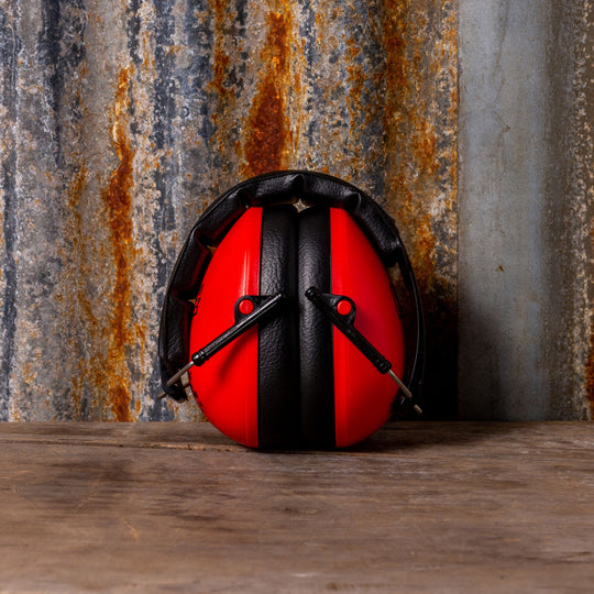 Red Kids Ear Defenders