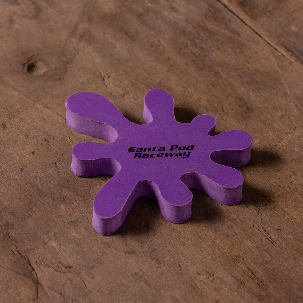 Purple Splat Rubber