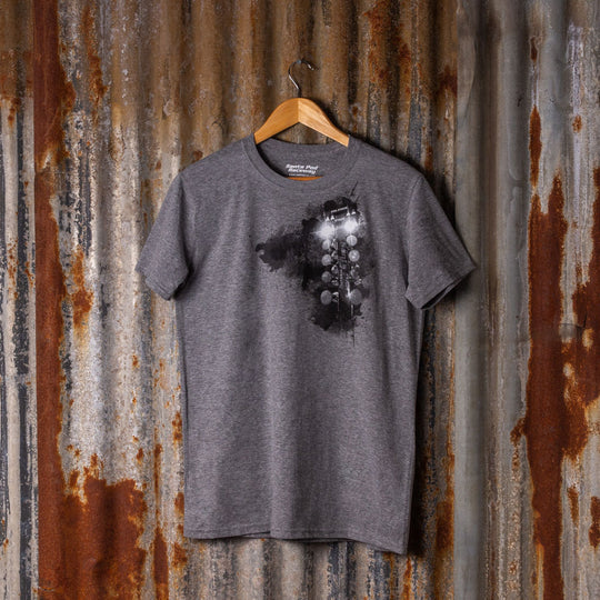 Men's Race Lights Tee Grey